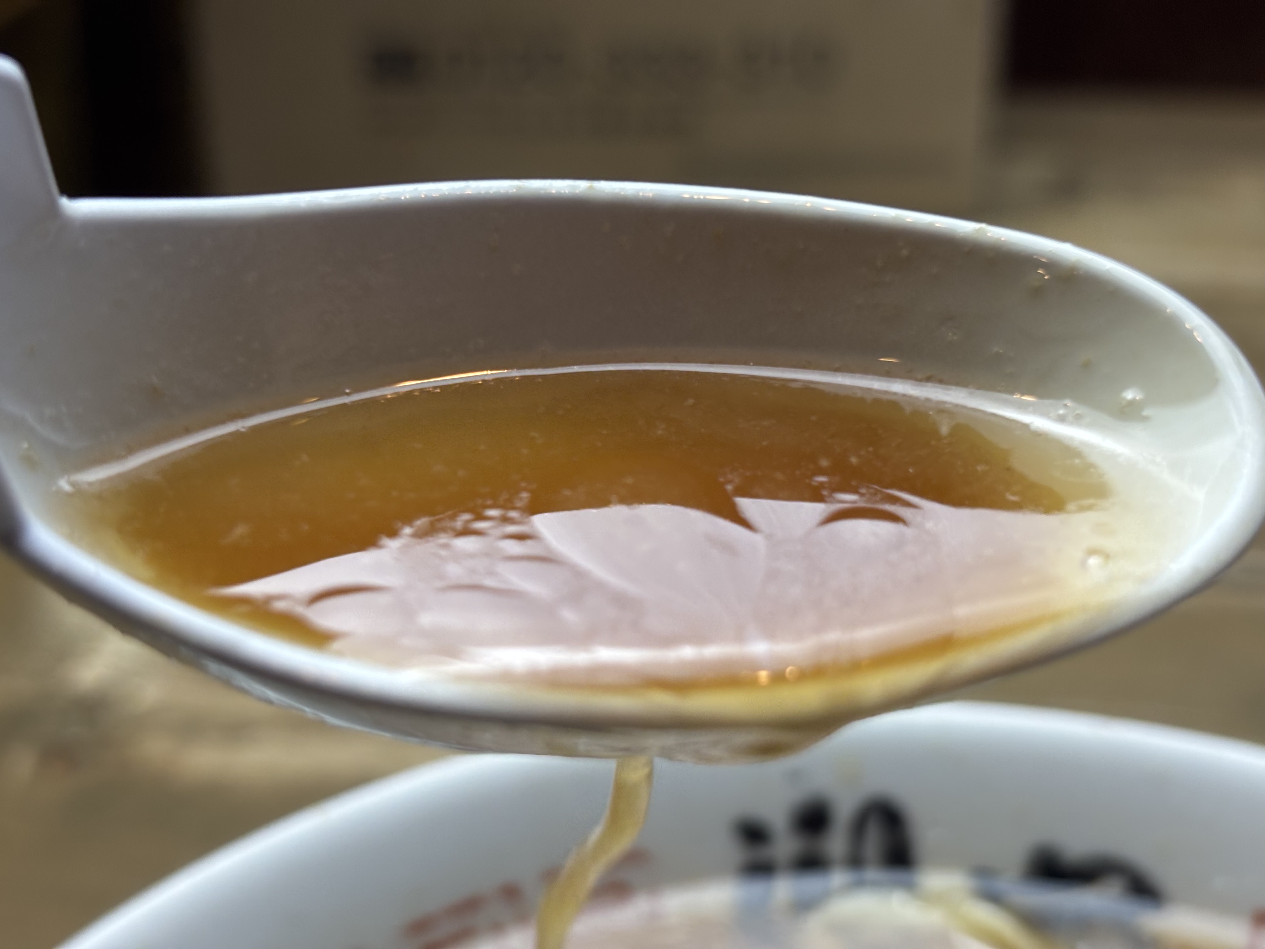 Golden Soup Close-up